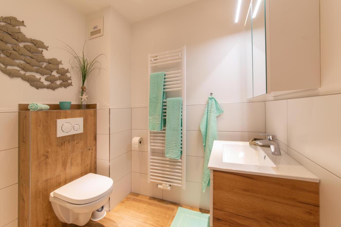 הפקרוג Ferienwohnung Kleine Strandkoje מראה חיצוני תמונה