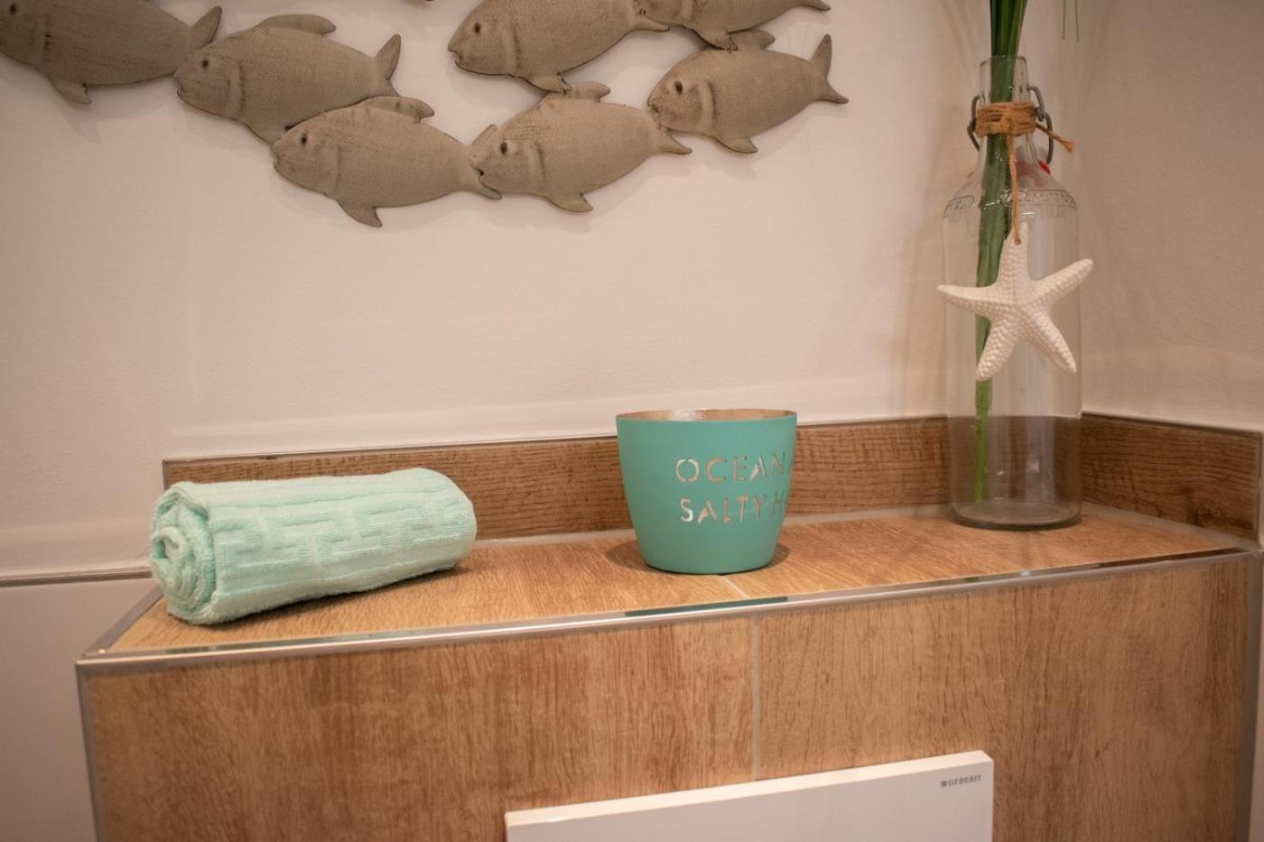 הפקרוג Ferienwohnung Kleine Strandkoje מראה חיצוני תמונה
